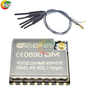 ESP8266 ESP-07S ESP07S Drahtlose WIFI Entwicklung Bord Modul 802.11/b/g/n mit 2 4 Ghz IPEX Antenne
