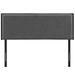Camille Queen Upholstered Fabric Headboard MOD-5407-GRY
