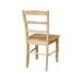 Set of Two Madrid LadderBack Chairs - Whitewood C01-2P