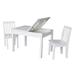 Table With 2 Mission Juvenile Chairs - Whitewood K08-JT2532L-263-2