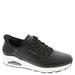 Skechers Street Slip-Ins: Uno-Easy Air - Mens 10.5 Black Sneaker Medium