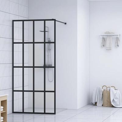 Duschwand für Walk-in Dusche Klares Sicherheitsglas 118x190 cm - Vidaxl Image