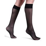 Satin Touch Sheer Knee-highs