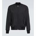 Wool And Mohair Bomber Jacket