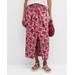 Ines Abstract-print Faux-wrap Maxi Skirt