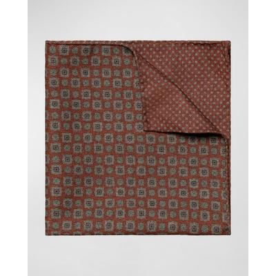 Double-Face Wool Flannel Pocket Square