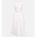 White Label Cutout Cotton Midi Dress