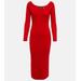 Wool And Cashmere-blend Midi Dress