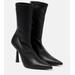Gia 39 Leather Ankle Boots