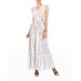 Helene V-neck Caftan Maxi Dress