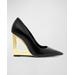 Filipa Metallic-heel Pumps