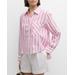 Andie Striped Button-down Linen Shirt