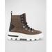 Lug Sole Suede Hiking Boots