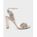 Libby Embellished Ankle-wrap High-heel Sandals