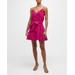 Kallie Wild Rose Springtime Burnout Mini Dress