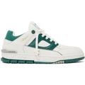 White & Green Area Lo Sneakers