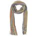 Zigzag-woven Fringed-edge Scarf