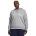 Ua Rival Fleece Glitter Big Logo Hoodie