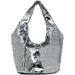 Mini Sequin Shopper Bag