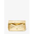 Monogramme Medium Metallic Python Embossed Leather Lunch Box Clutch