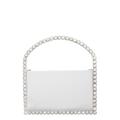 Crystal Frame Top Handle Bag