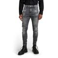 5620 3d Zip Knee Distressed Skinny Jeans