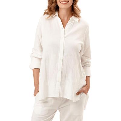 The Everyday Gauze Maternity Button-up Shirt