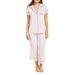 Gisele Jersey Knit Crop Pajamas