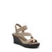 Classical Ankle Strap Platform Wedge Sandal