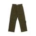 Straight-leg Mid-rise Cargo Trousers