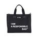 Logo Printed Tote Bag