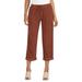 Relaxed Fit Cotton Corduroy Ankle Drawstring Pants