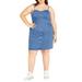 Ashlynn Sleeveless Denim Dress