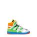 Panelled High Top Basketball Sneakers