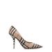 Vintage Check Pointed-toe Pumps