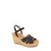 Nomi Ankle Strap Platform Wedge Sandal