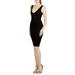 Reversible Sleeveless Body-con Dress