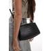 Gilly Croc Embossed Faux Leather Top Handle Grab Bag