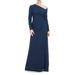 Irina Long Sleeve A-line Gown