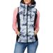 Cloud Nine Mixed Media Hooded Puffer Vest