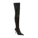 Jeepers Over The Knee Stiletto Boot
