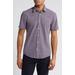 Roan Ken Slim Fit Short Sleeve Button-up Shirt