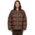 Brown Flight Down Jacket