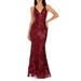 Sharon Embellished Lace Evening Gown