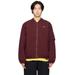 Burgundy Flight Bomber Jacket