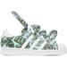 Green & Blue Jeremy Scott Edition Superstar Sneakers