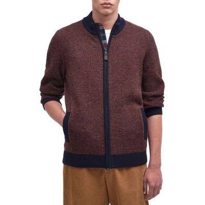 Longhirst Wool Blend Zip Sweater Jacket