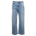 Woman's Le Jean Straight Leg Denim High Waist Jeans