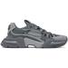 Dolce&gabbana Gray Mixed-material Airmaster Sneakers