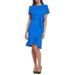 Short Sleeve Wrap Style Dress